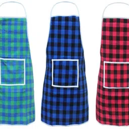 Cotton Home Use Apron - Free Size-image-93