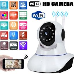 SKY HUB HD Smart WiFi Wireless IP CCTV Security Camera | Night Vision | 2-Way Audio Security Camera-image-62