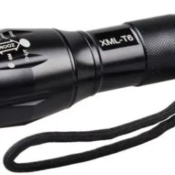 Cree Led torch light 5 modes Zoom torch with rechargeable battery with charging kit (or 3 AAA battery not included) Torch-image-4