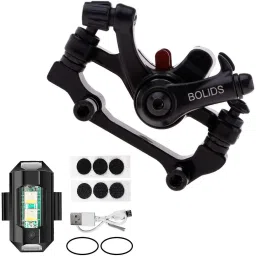 Cycle Front Disc Brake Machine F160 R140 Mechanical With Cycle Light MTB Bicycle Brake Disk-image-16