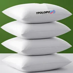 LUXURY Polyester Fibre Abstract Sleeping Pillow Pack of 4-12