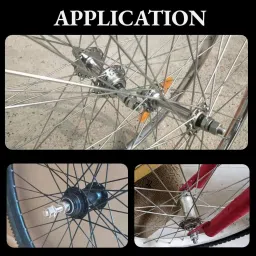 nsv Bicycle Hub Axle with Bearing Both Side Rear 1pc Bicycle Brake Disk image 5