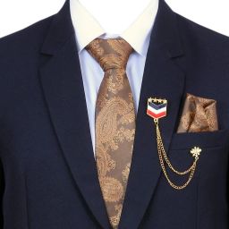 RANDOM STRIPE Satin Tie Pin Set-picture-10