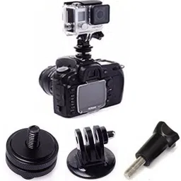 MILLETS 1/4'' Hot Shoe Adapter Screw for Sony Canon Nikon DSLR for Gopro 5/4/3 Flash Shoe Adapter-30