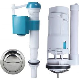 8.26" Single Piece Water-Saving Toilet Repair Kit Western Toilet Accessories Flush Tank Lever-5