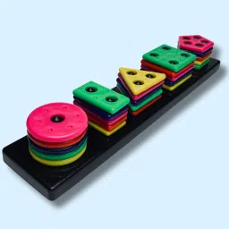 TOYS Smart Activity Fun&Learning Geometrics Square-16