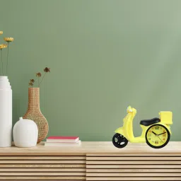 kadio Analog Yellow Clock image 5