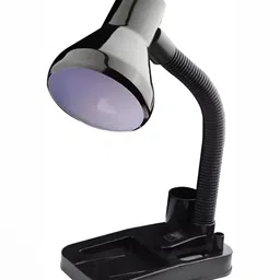 SPARK WORLD Black Metal Contemporary Abstract Shaped Table Lamp image 1