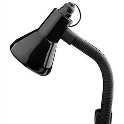 SPARK WORLD Black Metal Contemporary Abstract Shaped Table Lamp image 2
