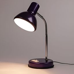 SPARK WORLD Black Contemporary Table Lamp image 2