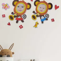 Art Street Brown & Yellow Monkey 3D Wall Decal Sticker-picture-27