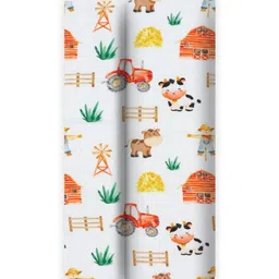 A Toddler Thing White & Red Printed Cotton 110 GSM Bath Towel-image-43