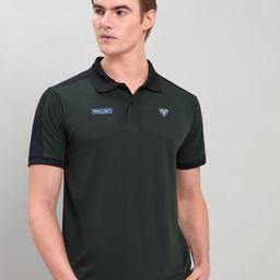 Technosport Polo Collar Antimicrobial Slim Fit T-shirt-picture-7