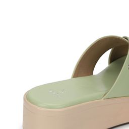 yoho Criss-Cross Strap Flatform Heels image 4
