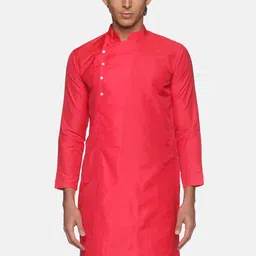 Sethukrishna Men Rose Handloom Kurta-picture-14