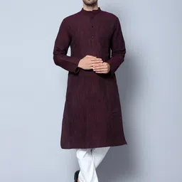 Latest Chikan Garments Mandarin Collar Thread Work Cotton Kurta-picture-16