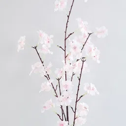 Home Centre White Artificial Cherry Blossom-0