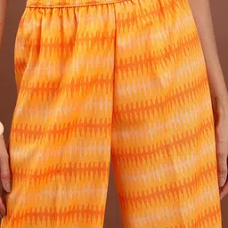 KETCH Floral Printed A-Line Kurta With Palazzos & Dupatta image 3