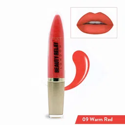 BeautyRelay London Marker Lip & Cheek Gleam Lip Gloss 5g - Warm Red-24