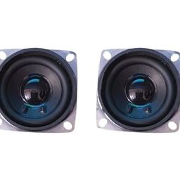 generic SP Electron 2 inch Square 4 Ohm 3 Watt Black Full Range Speaker, Woofer for DIY Projects and Kits (Pack of 2) image 1