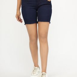 BAESD Women Mid-Rise Denim Shorts-image-79