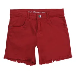 Gini and Jony Girls Mid Rise Regular Fit Denim Shorts-image-23