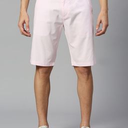 Thomas Scott Men Mid-Rise Slim Fit Denim Shorts-image-65