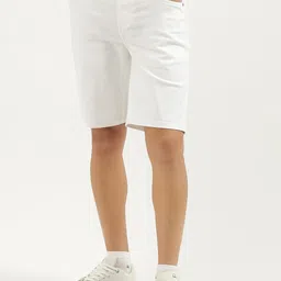 United Colors of Benetton Men Mid-Rise Denim Shorts-image-61