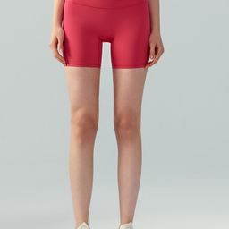 JC Collection Women Slim Fit High-Rise Rapid-Dry Biker Shorts-image-84
