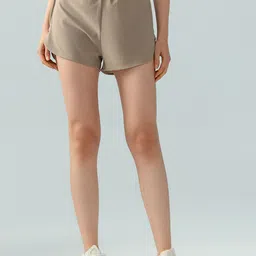 JC Collection Women Slim Fit High-Rise Rapid-Dry Shorts-picture-19