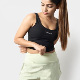 SKNZ Women Rapid-Dry High-Rise Training or Gym Sports Shorts-picture-43