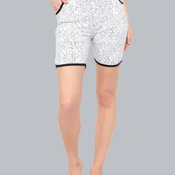DIAZ Women Ethnic Motifs Printed Cotton Lounge Shorts-picture-23