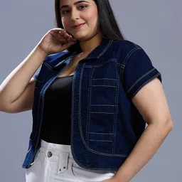 Style Quotient Women Crop Shrug-48