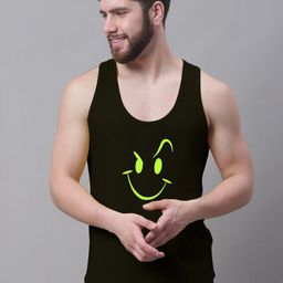 Friskers Graphic Printed Pure Cotton Gym Vest-image-39
