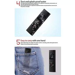 XPR3SS 40m(131 Feet) Type-C Rechargeable Ultra Mini Compact Laser Distance Meter Range Finder Portable Digital Measuring Device. image 3