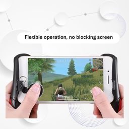 Drumstone { 𝑩𝑼𝒀 𝑶𝑵𝑬 𝑮𝑬𝑻 𝑶𝑵𝑬 ) Gamepad JL01 with Adjustable Joystick | 3-in-1 Mobile Gaming Controller for PUBG | Universal Phone Grip Handle for Smartphone- 𝟖 𝐘𝐄𝐀𝐑𝐒 𝐖𝐀𝐑𝐑𝐀𝐍𝐓𝐘 image 3
