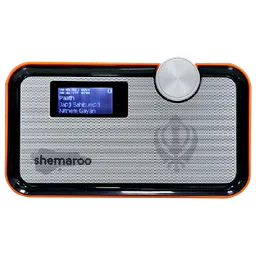 shemaroo Amrit Bani 5W Portable Bluetooth Speaker (LED Display, 5.0 Channel, Saffron)-picture-10