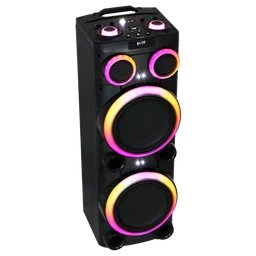 Croma Explode 2.0 1400W Bluetooth Party Speaker with Mic (RGB Party Laser Light, Preset EQ Modes, Black) image 4