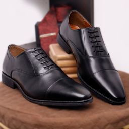Louis Stitch Men Prussian Blue Premium Italian Leather Formal Derby Shoes-image-63