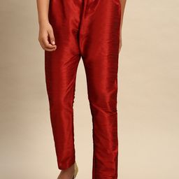 Sanwara Boys Red Solid Pyjama-21