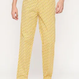 UnderJeans by Spykar Men Printed Cotton Lounge Pants-image-33