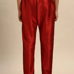 Sanwara Boys Red Solid Pyjama image 4