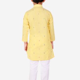 Pro-Ethic STYLE DEVELOPER Boys Geometric Printed Cotton Kurta With Pyjamas image 4