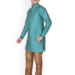 Pro-Ethic STYLE DEVELOPER Geometric Printed Kurta With Pyjamas image 2