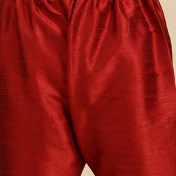Sanwara Boys Red Solid Pyjama image 5
