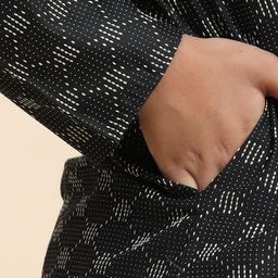 Pro-Ethic STYLE DEVELOPER Boys Checked Regular Pure Cotton Kurta With Pyjamas image 4