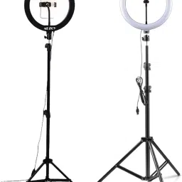 ADZOY Premium 10" Selfie Light with 6.9ft Tripod and Mobile Bracket Ring Flash-picture-13