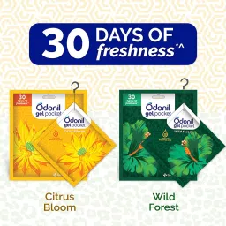 Gel Pocket Wild Forest And Citrus Bloom (Assorted pack of 4 ) Potpourri-25