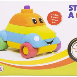 STACK A CAR, CREATIVE, EDUCATIONAL , STACKING TOY, SHAPE SORTER , GREAT GIFT FOR KIDS , PULL ALONG TOY-image-12