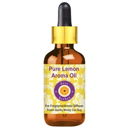 Deve Herbes Pure Lemon Aroma Oil with Glass Dropper - 100ml-29